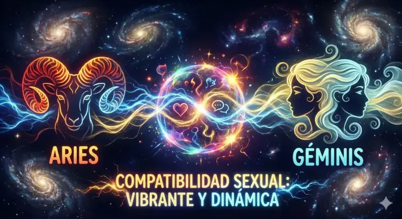 Aries y Gemini Compatibilidad sexual vibrante y dinámica. The Zodiac Lab