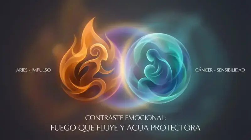 aries-and-cancer-compatibilidad-impulso y sensibilidad. Arquetipos, signos, tarot. thezodiaclab.com