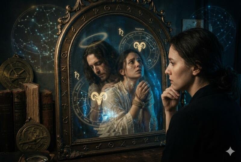 ilustración sobre la victimización en las relaciones de pareja-thezodiaclab