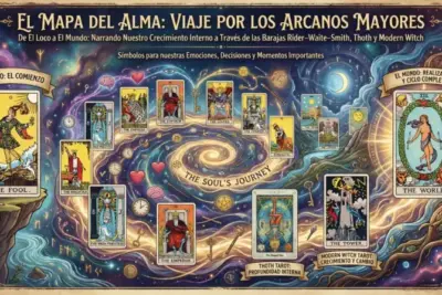 El Loco, la Sacerdotisa y otros Arcanos como espejos de tu psique. Arcanos Mayores_ El mapa del alma. thezodiaclab.com