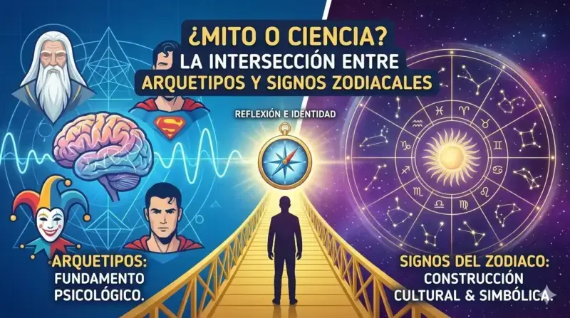 Imagen cabecera Arquetipos vs Signos del Zodiaco. The Zodiac Lab
