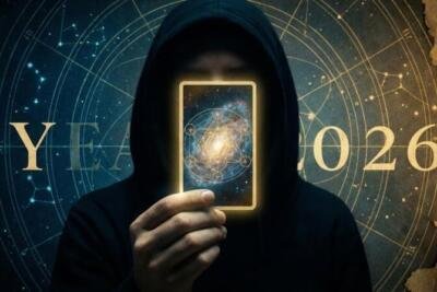 ilustración sobre al Tarot psicológico 2026. The Zodiac Lab project