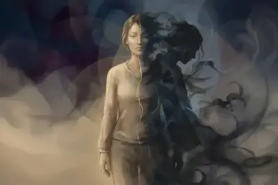 ilustración representando la sombra según Jung. The Zodiac Lab